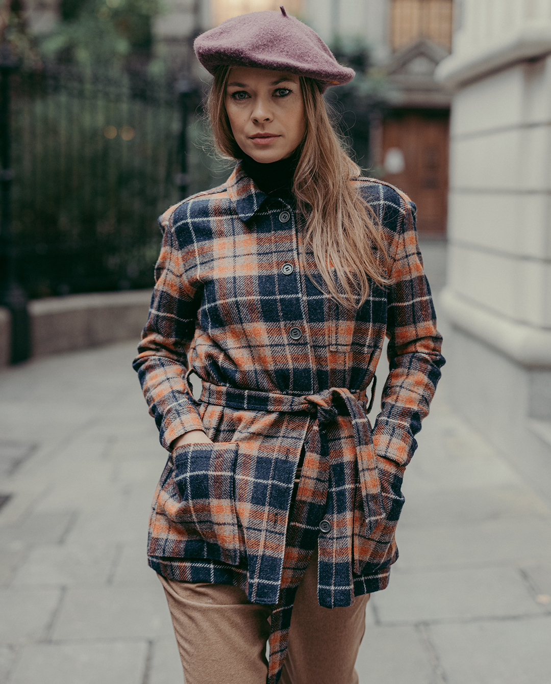 Belted Utility Coat