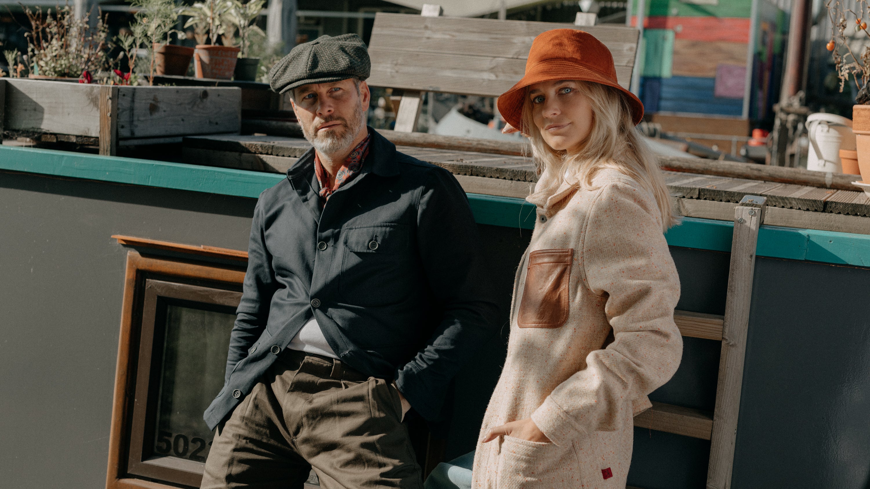 Workshop Jacket - Oatmeal Harris Tweed