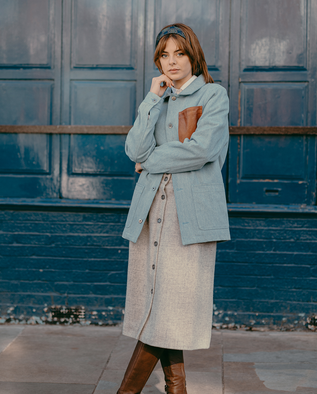 Merino Work Skirt