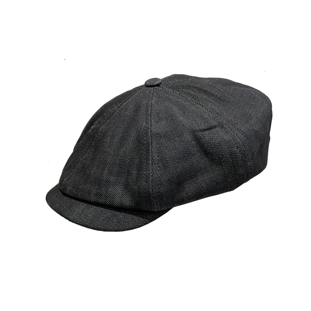 DENIM BROOKLYN NEWSBOY CAP