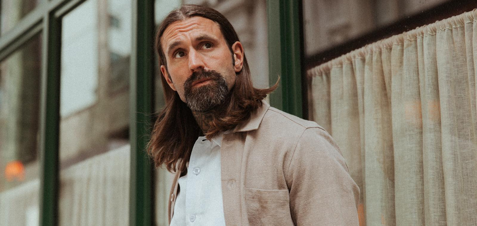 Laird herringbone shirt
